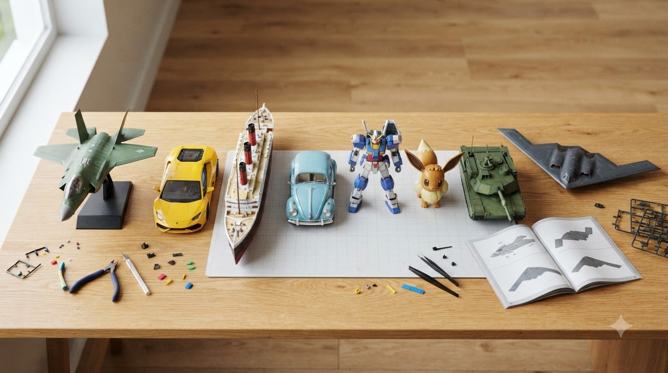 best snap together model kits for kids