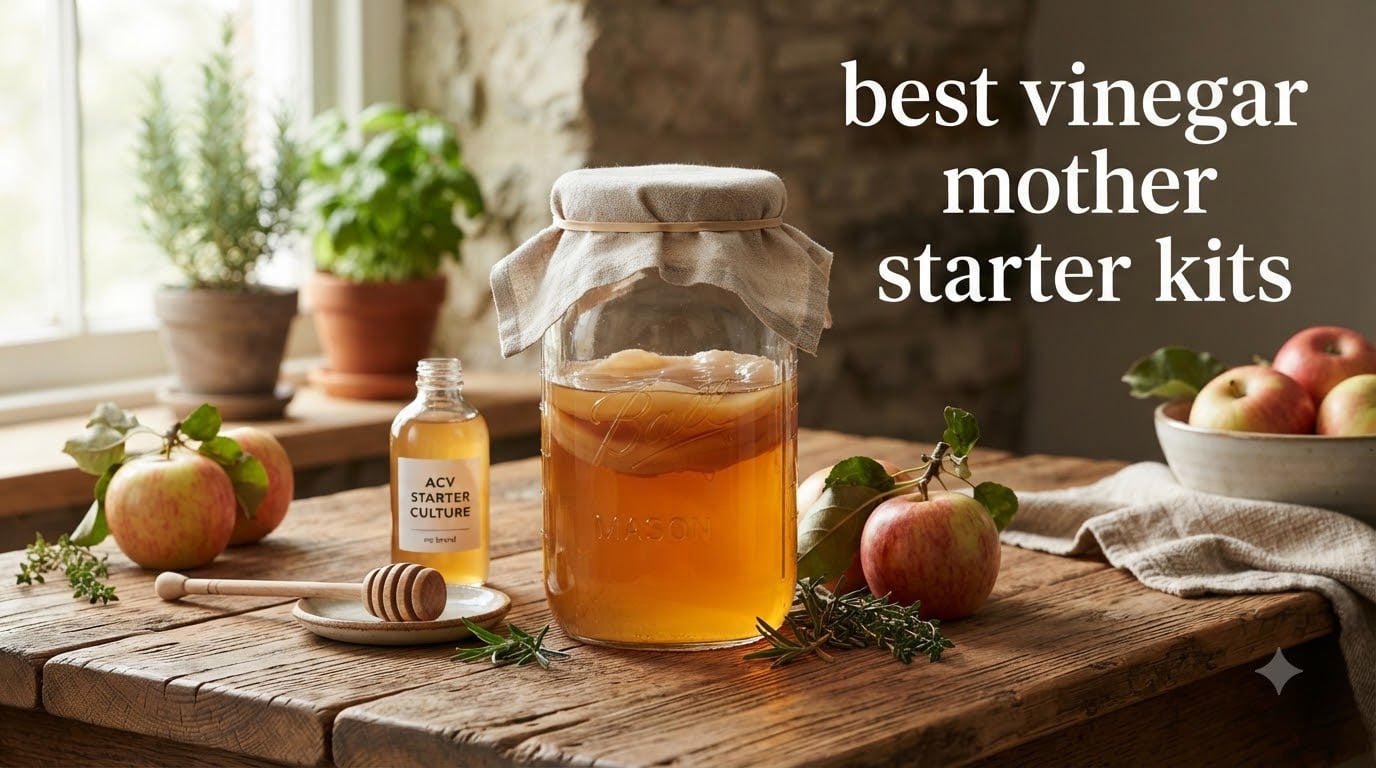 best vinegar mother starter kits