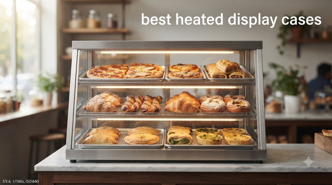 best heated display cases