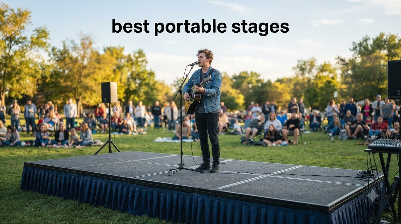 best portable stages