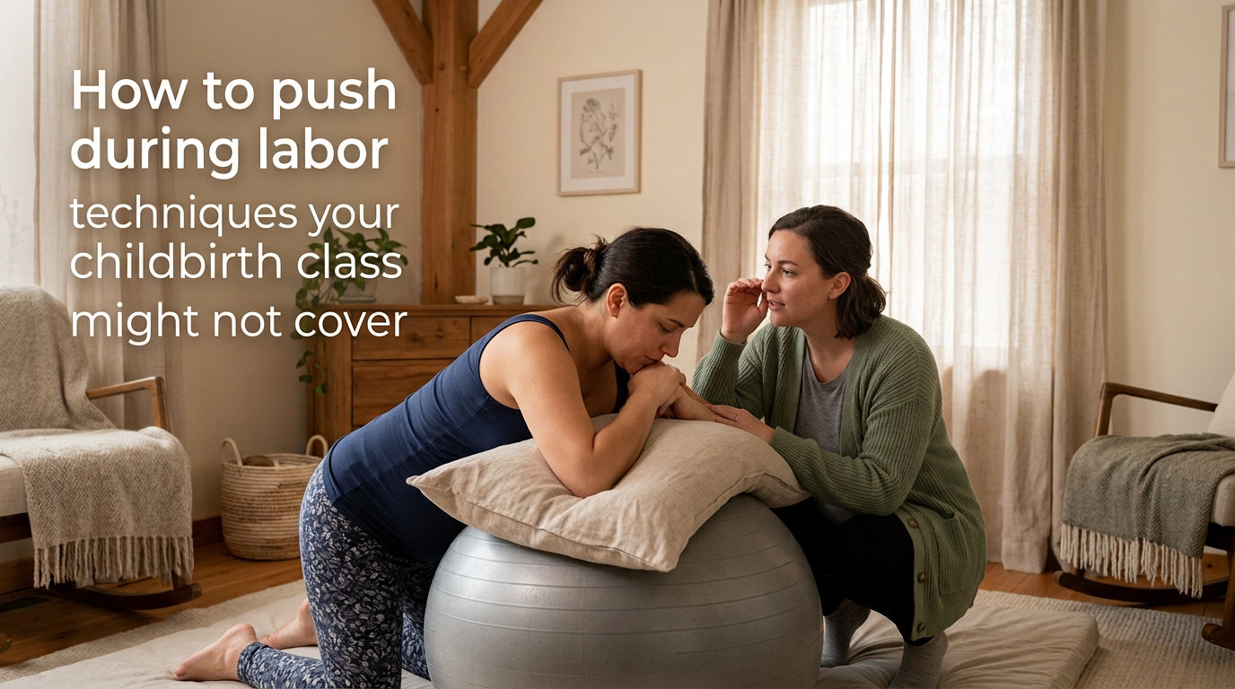 How to push during labor techniques your childbirth class might not cover
