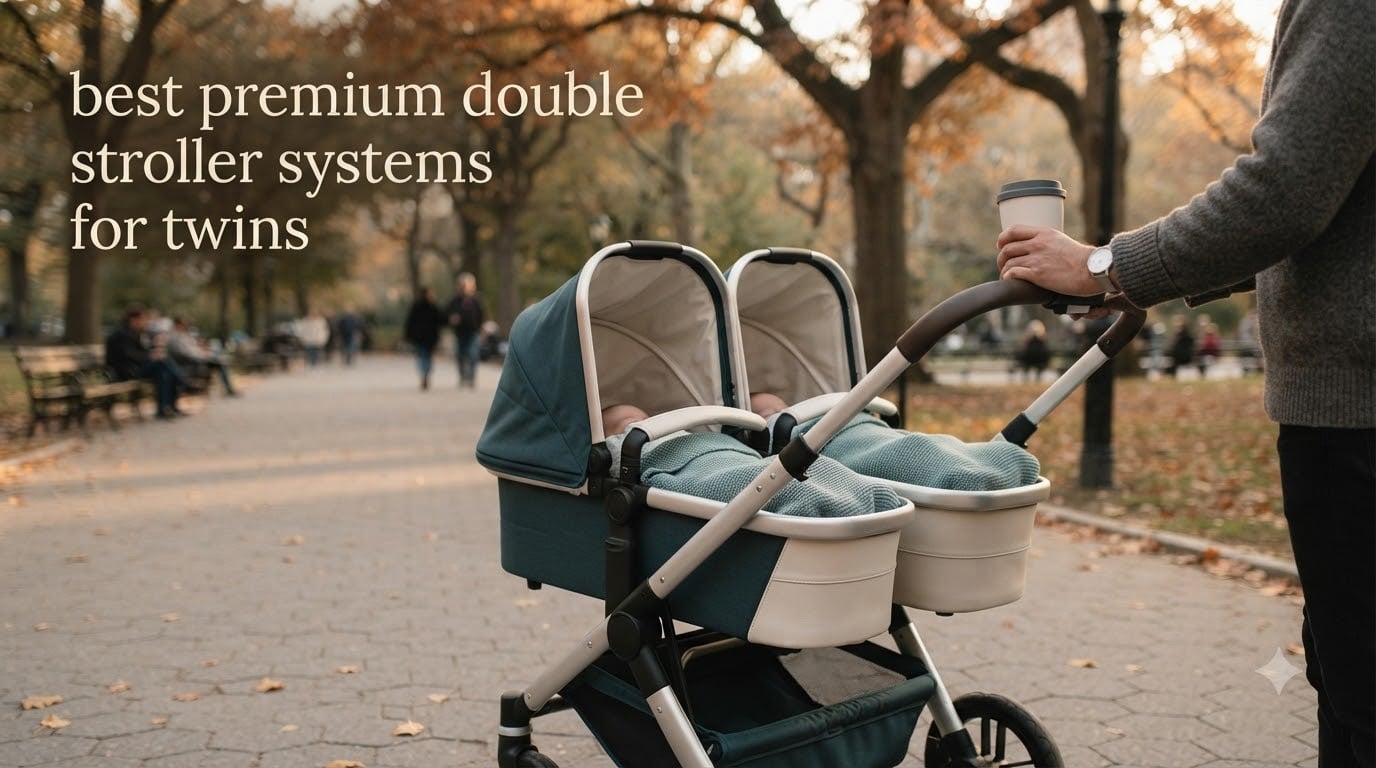 best premium double stroller systems for twins