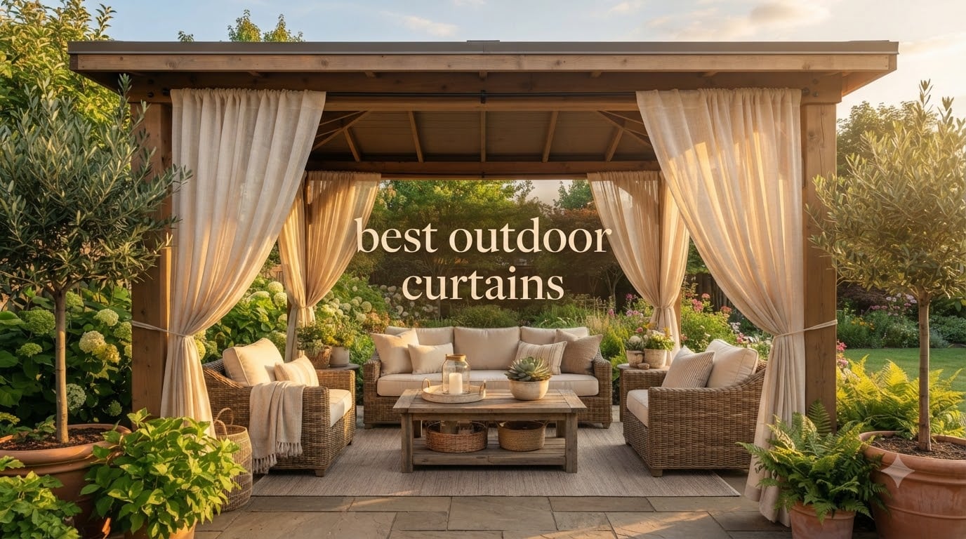 best outdoor curtains