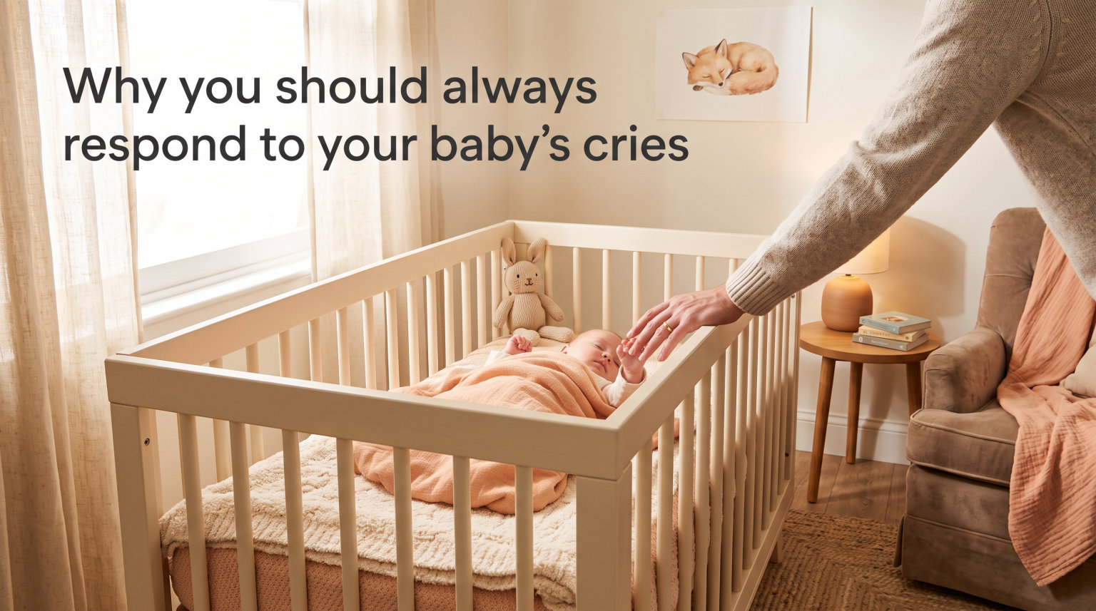 Why you should always respond to your baby's cries