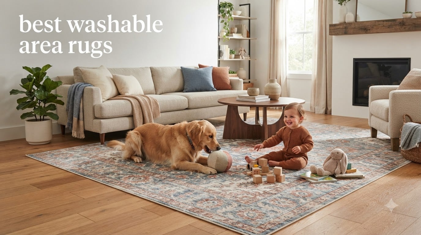 best washable area rugs