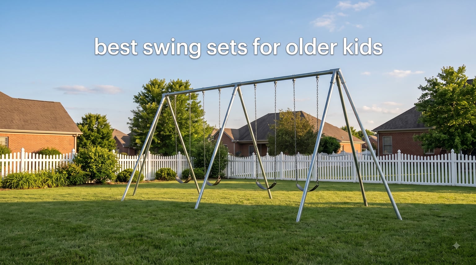 best swing sets for older kids