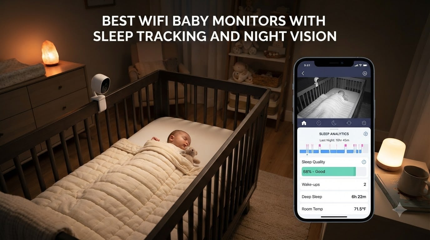 best wifi baby monitors with sleep tracking and night vision