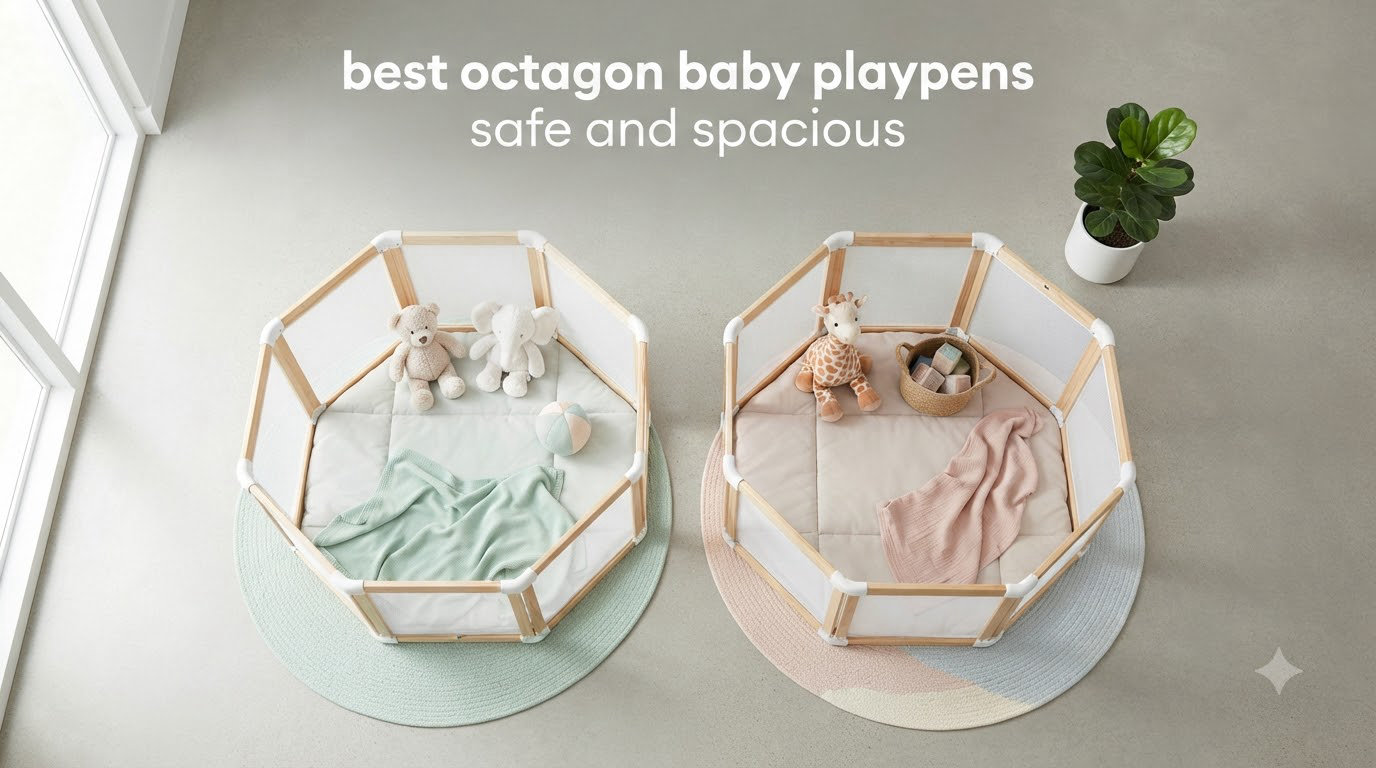 best octagon baby playpens safe and spacious