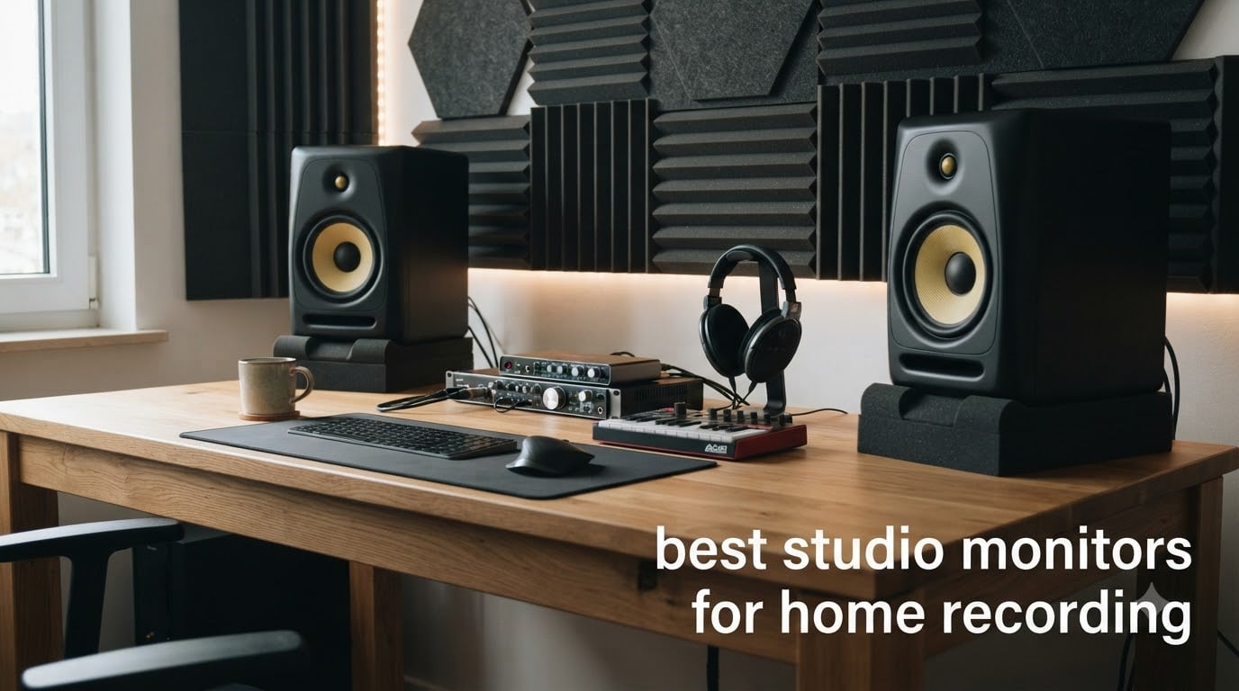 best studio monitors for home recording