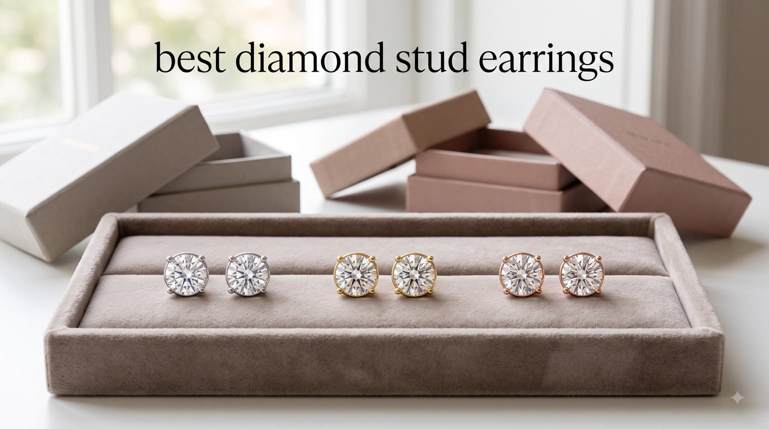 best diamond stud earrings
