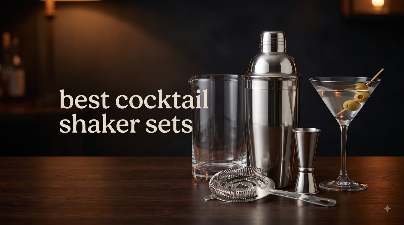 best cocktail shaker sets