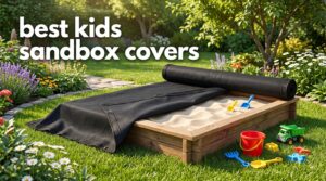 best kids sandbox covers