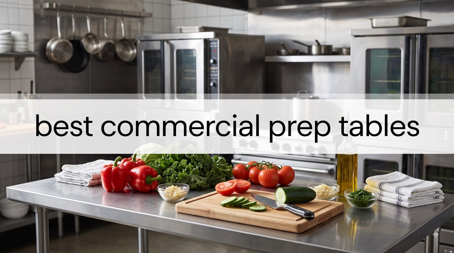 best commercial prep tables
