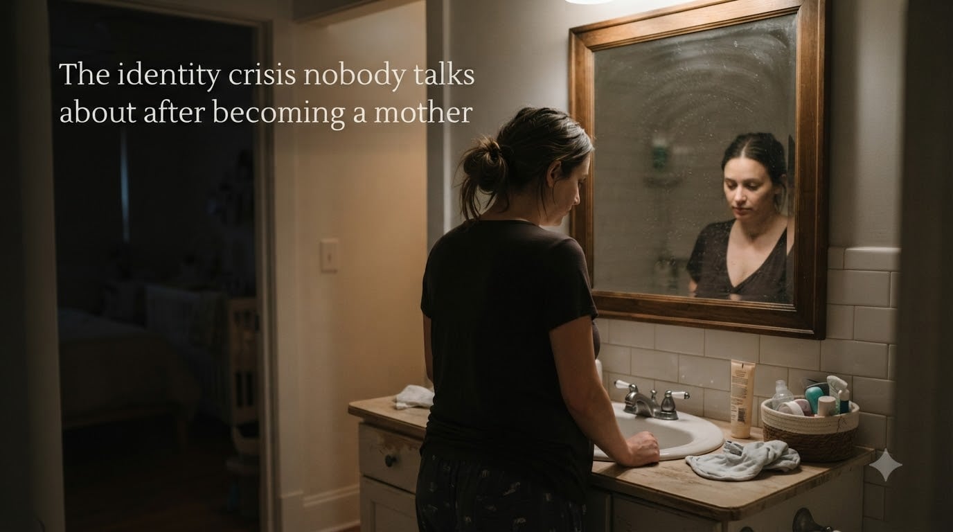 The identity crisis nobody talks about after becoming a mother