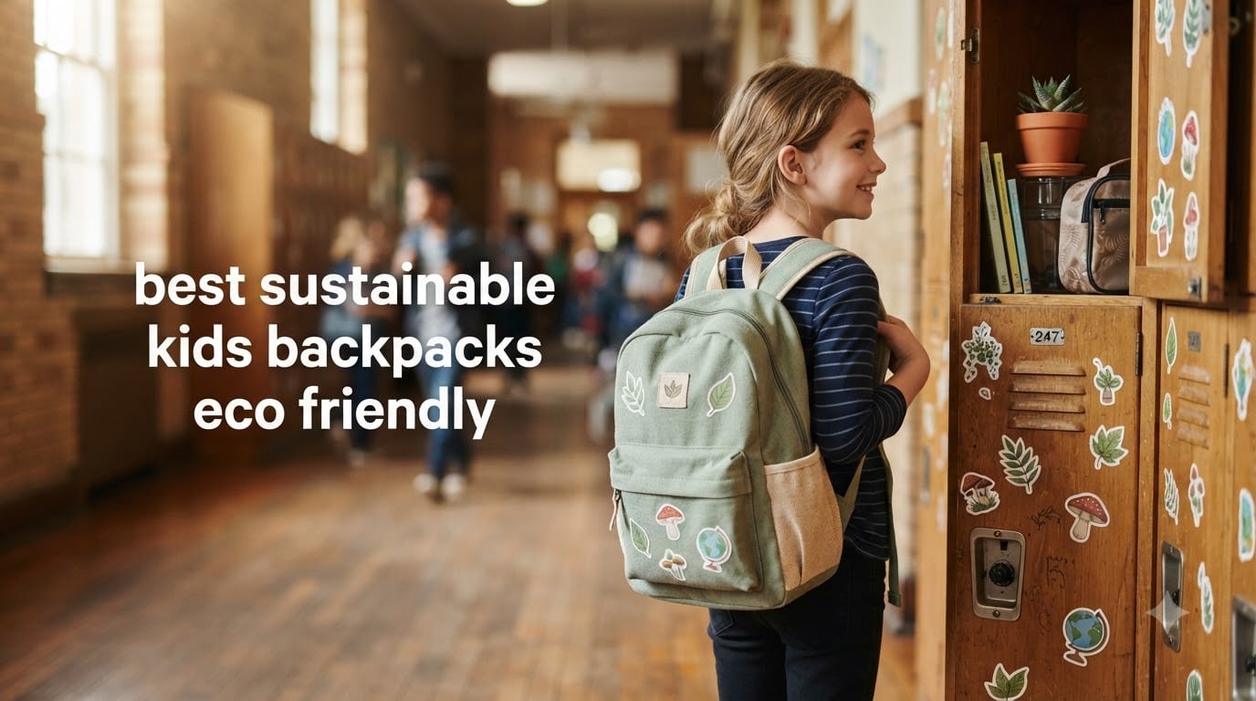 best sustainable kids backpacks eco friendly