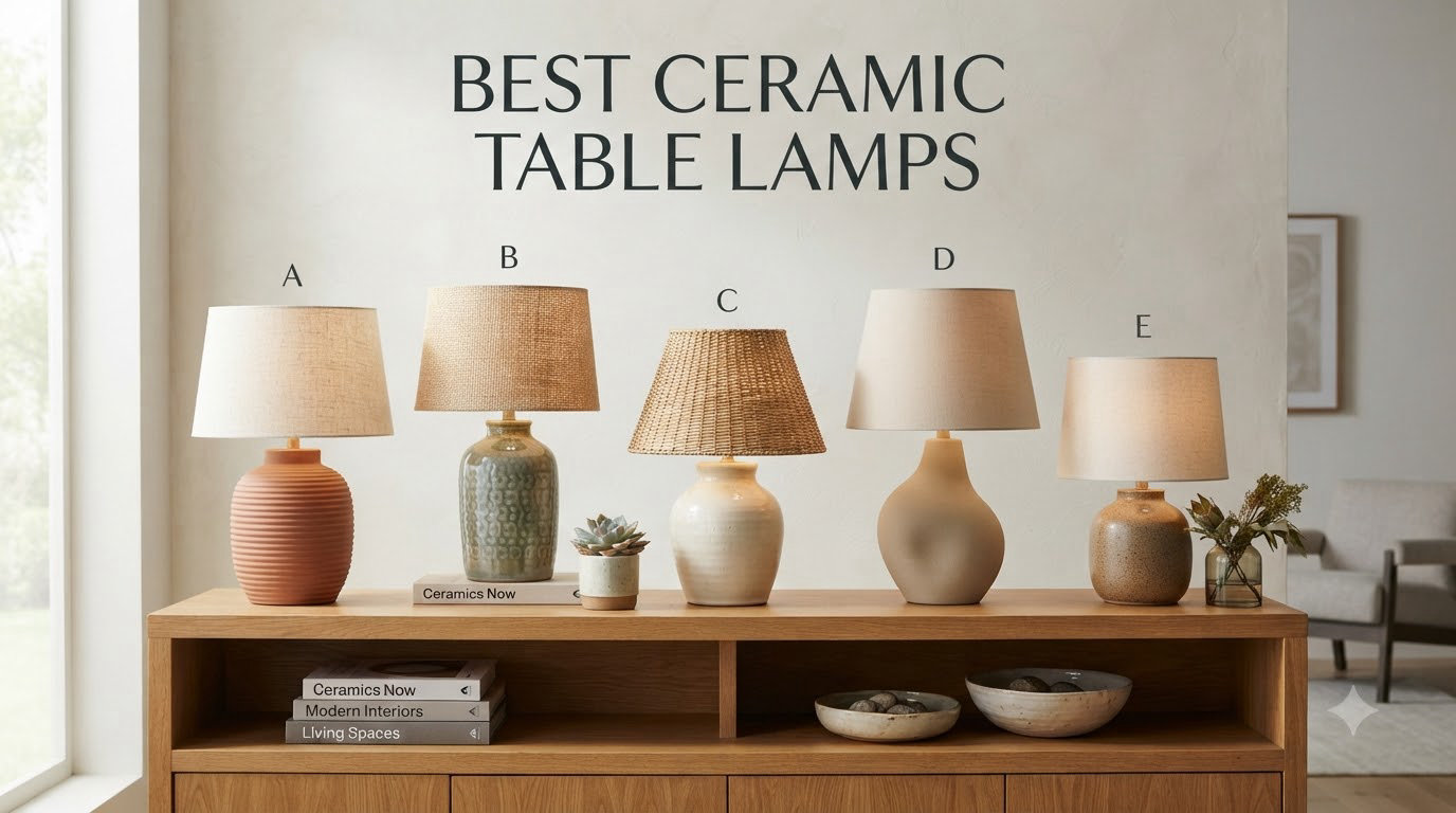 best ceramic table lamps
