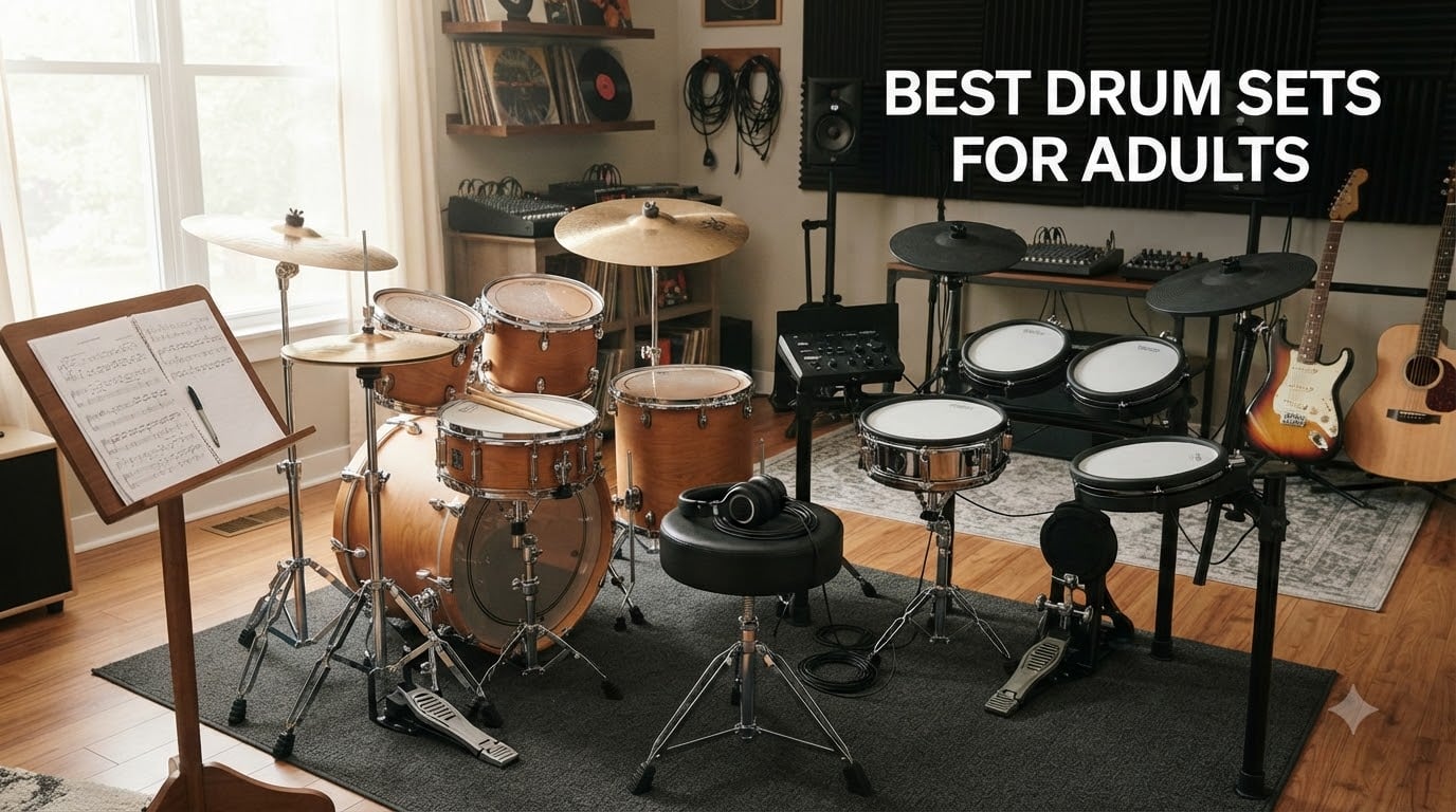 best drum sets for adults