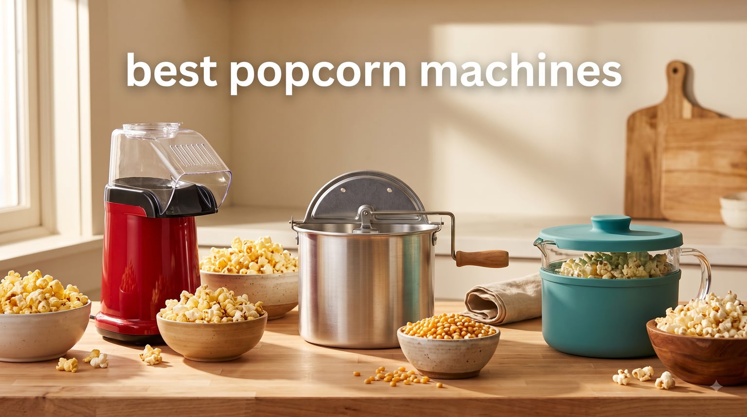 best popcorn machines