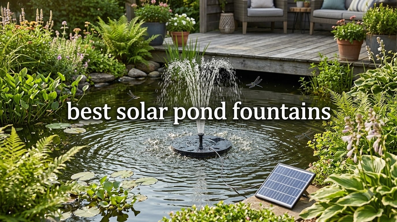 best solar pond fountains