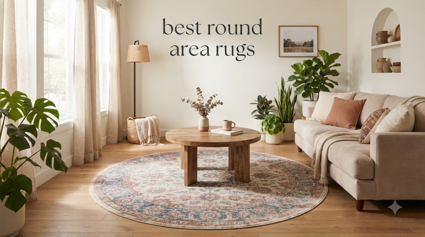 best round area rugs
