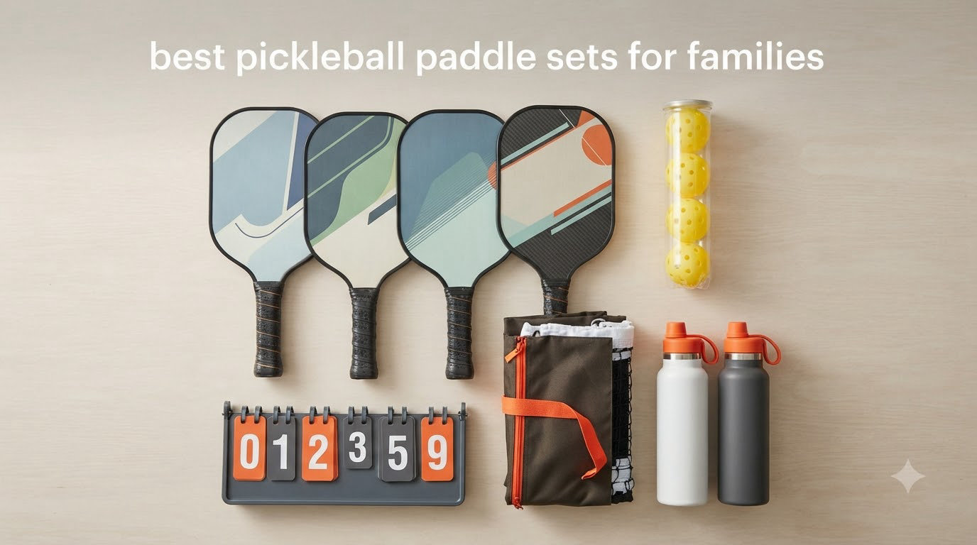 best pickleball paddle sets for families