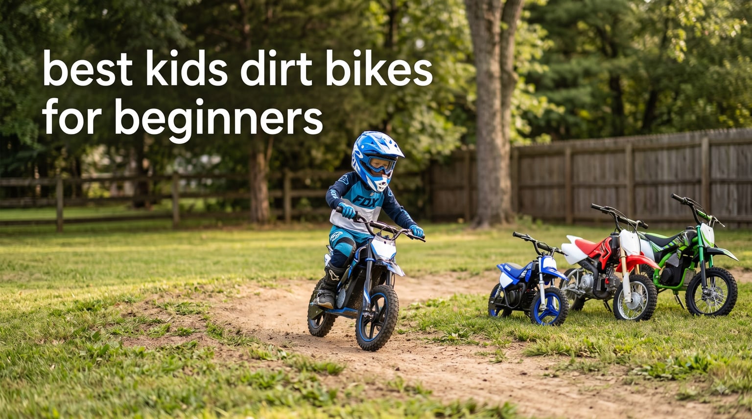 best kids dirt bikes for beginners