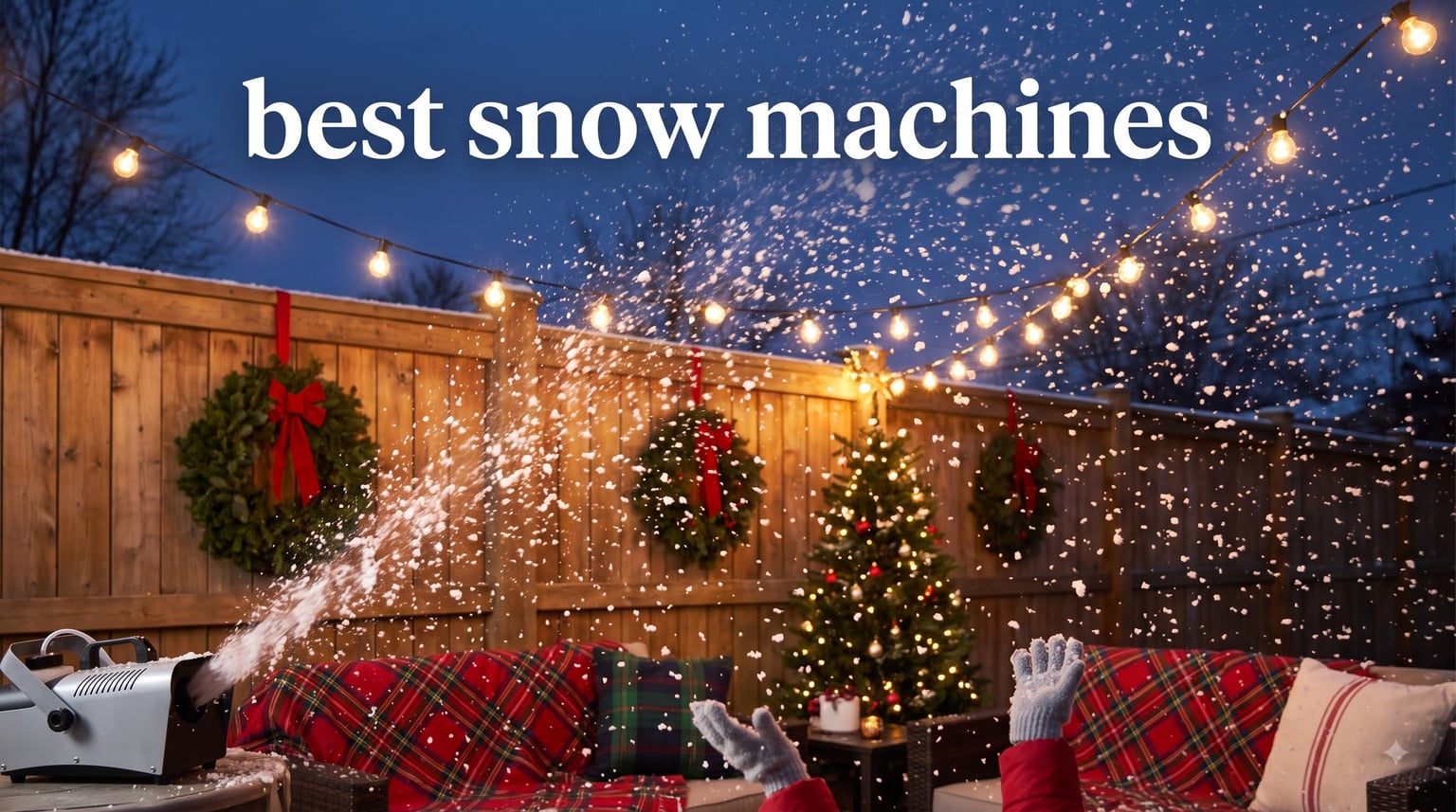best snow machines