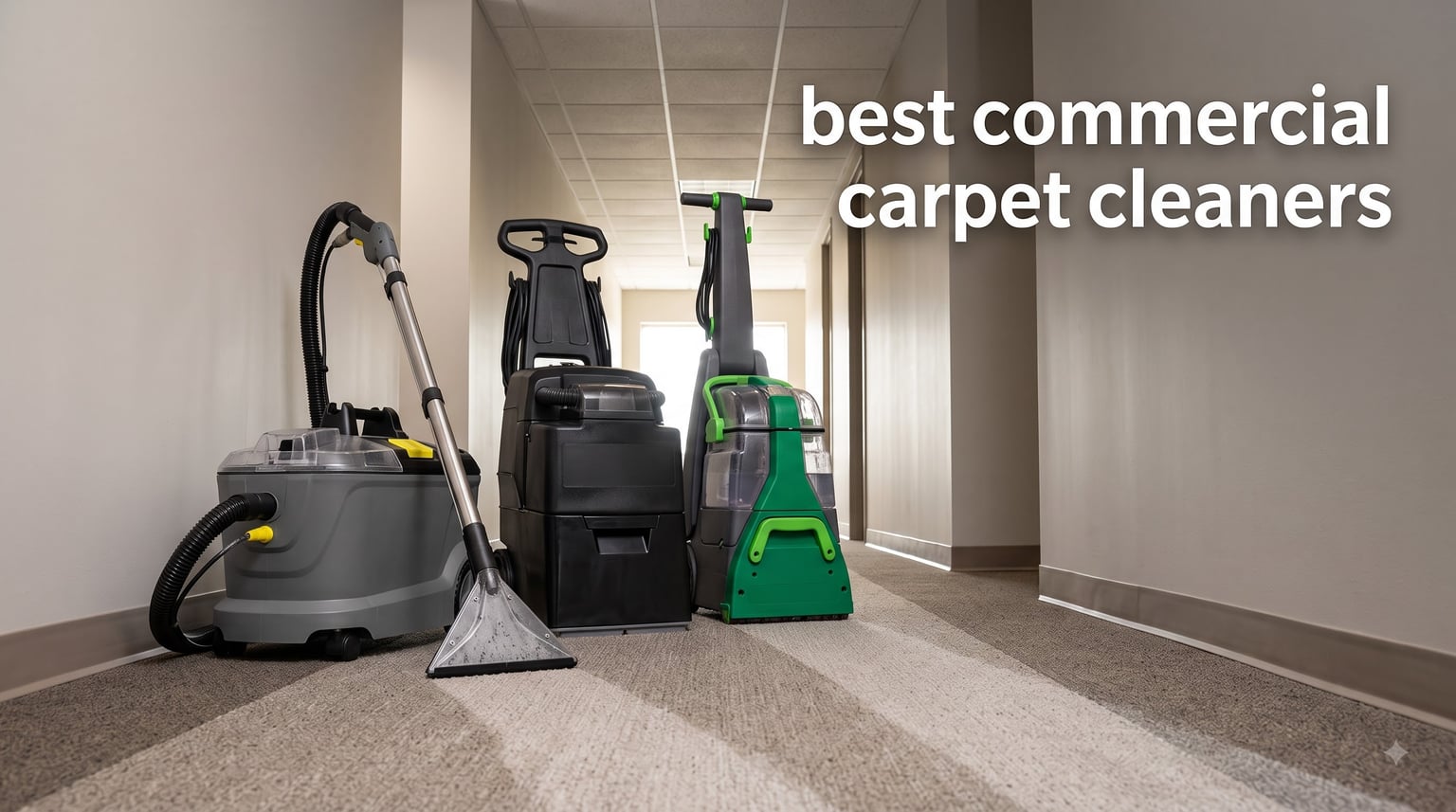 best commercial carpet cleaners