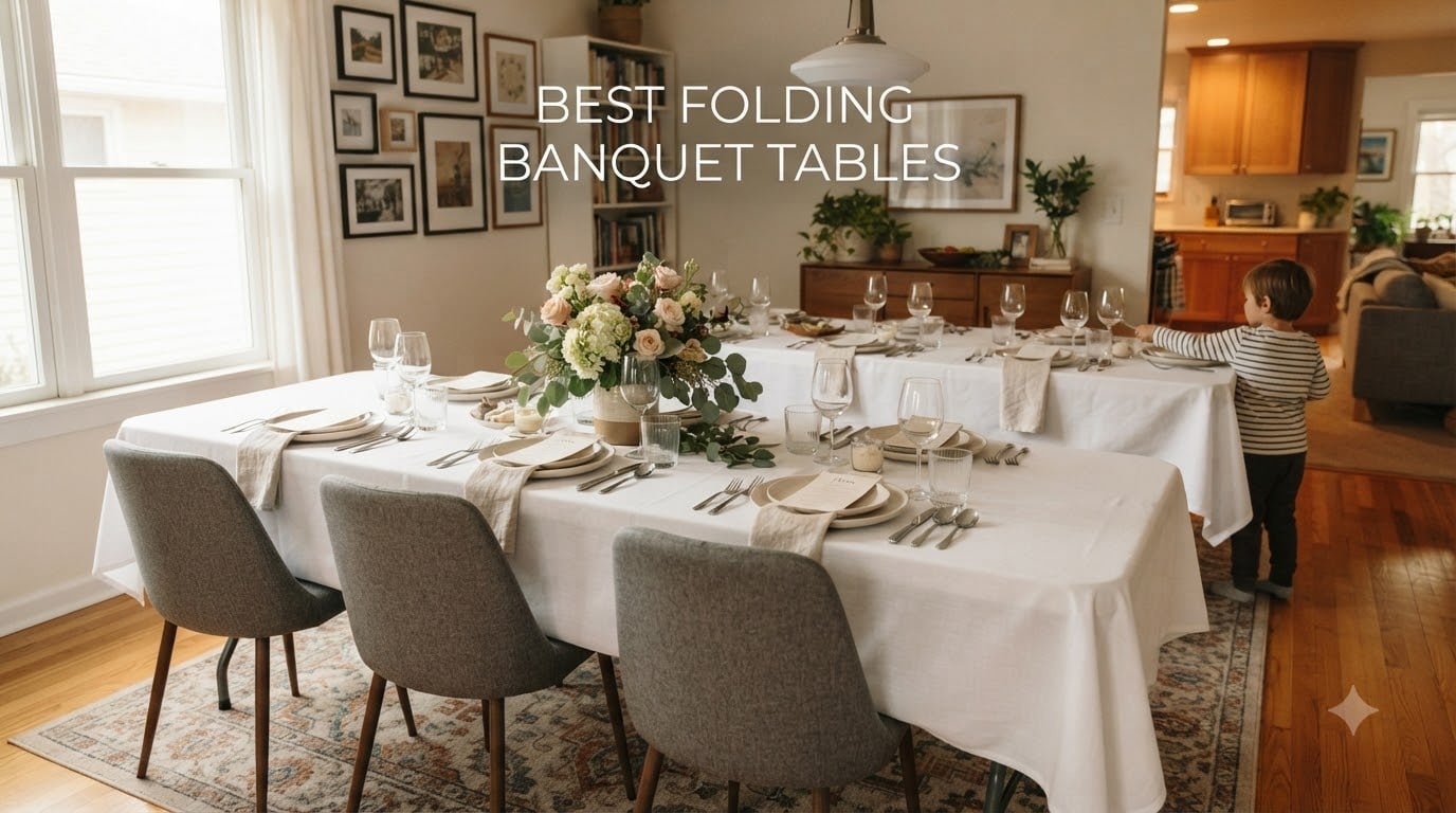 best folding banquet tables