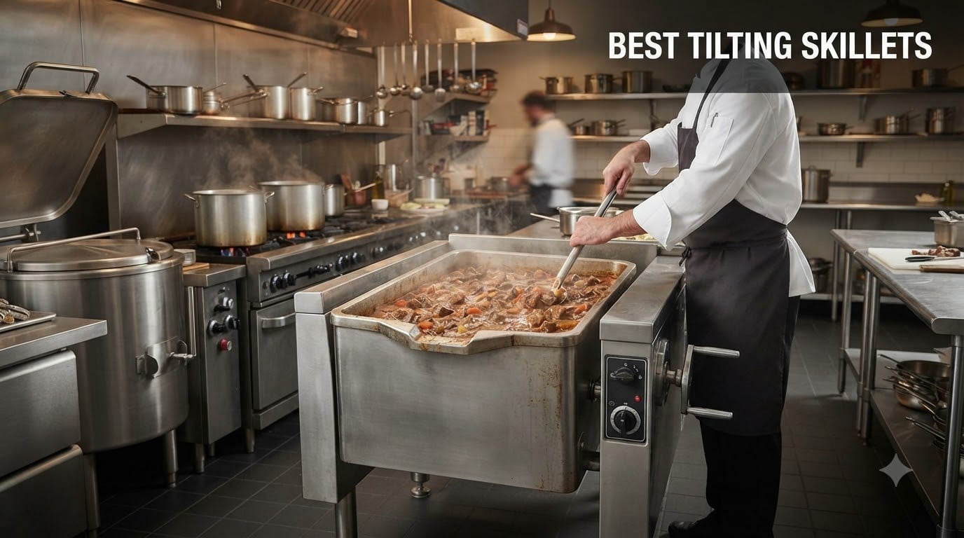 best tilting skillets