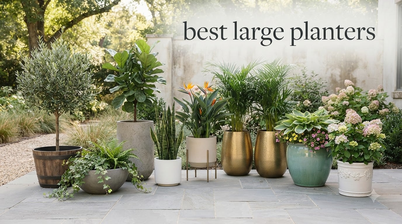 best large planters