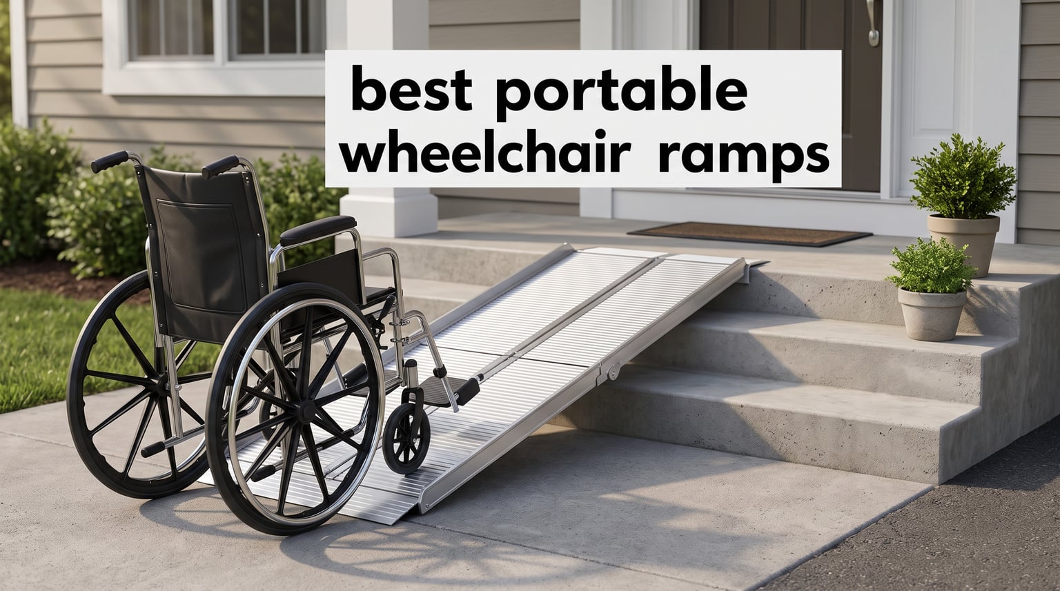 best portable wheelchair ramps