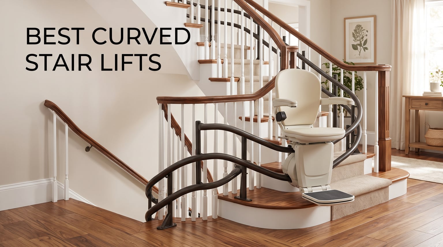 best curved stair lifts