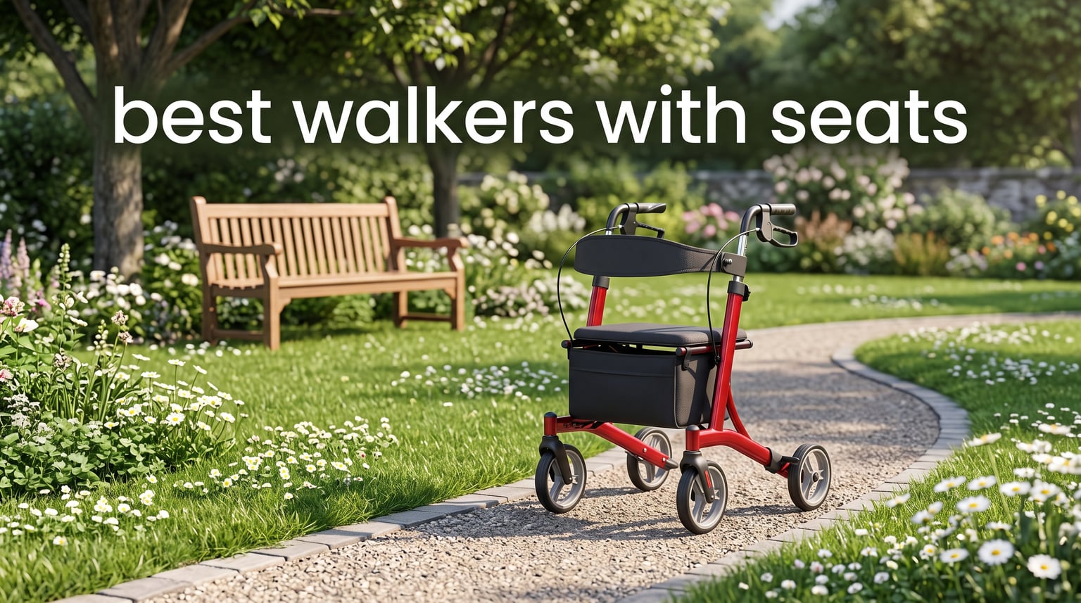 best walkers with seats