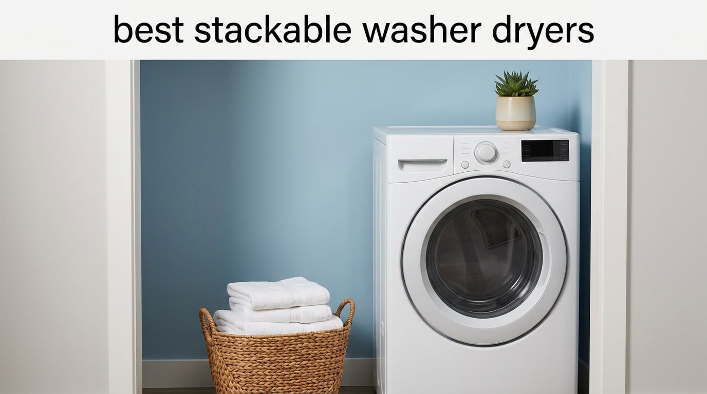 best stackable washer dryers