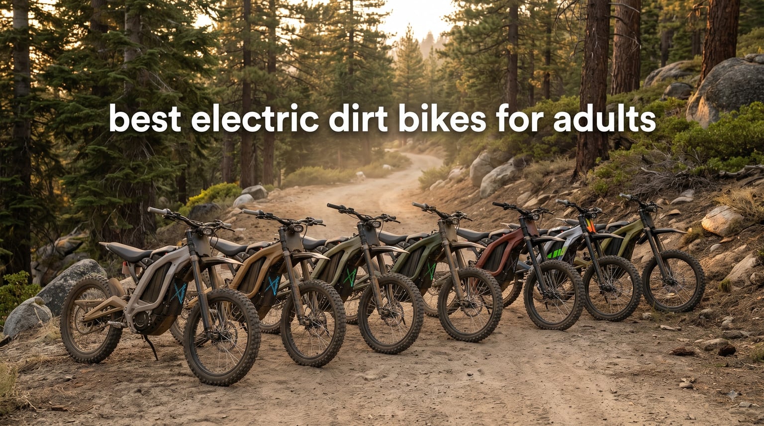 best electric dirt bikes for adults