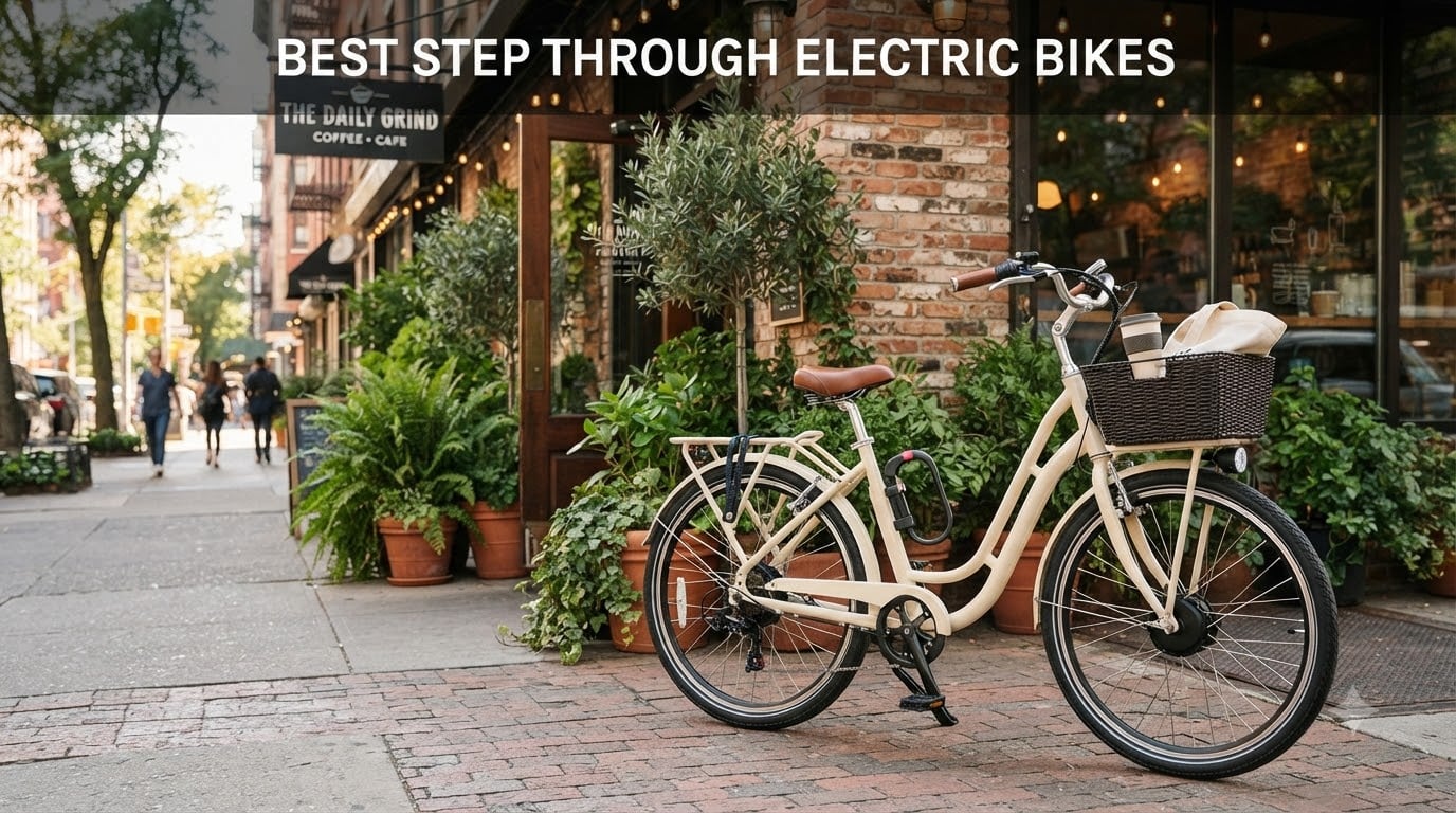 best step through electric bikes