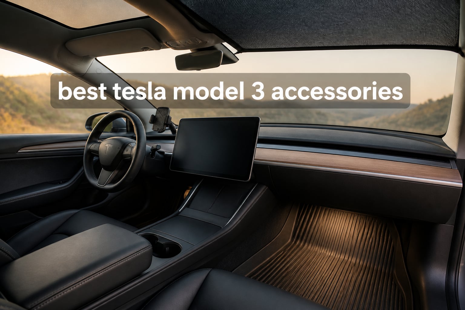 best tesla model 3 accessories