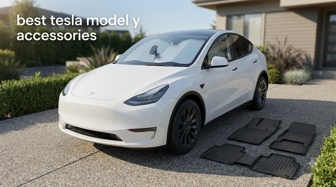 best tesla model y accessories