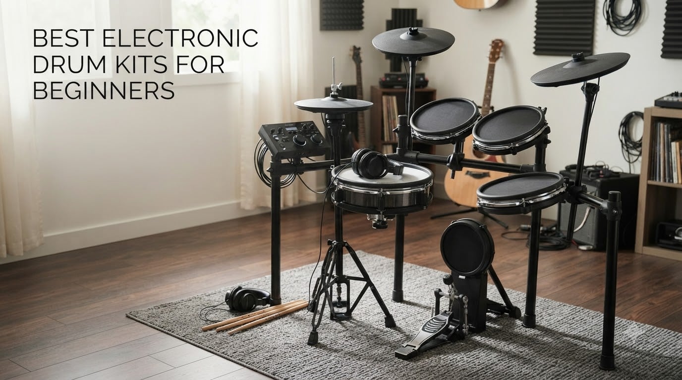 best electronic drum kits for beginners