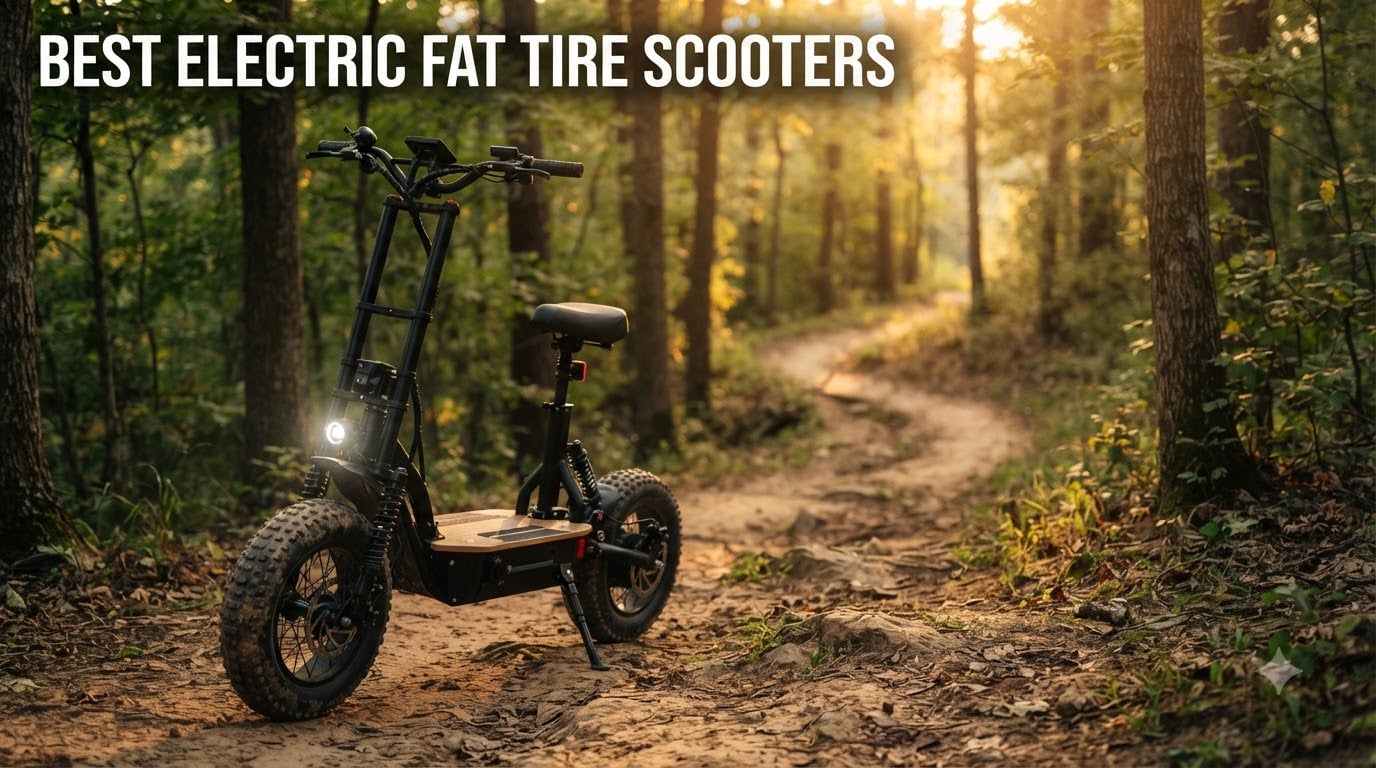 best electric fat tire scooters