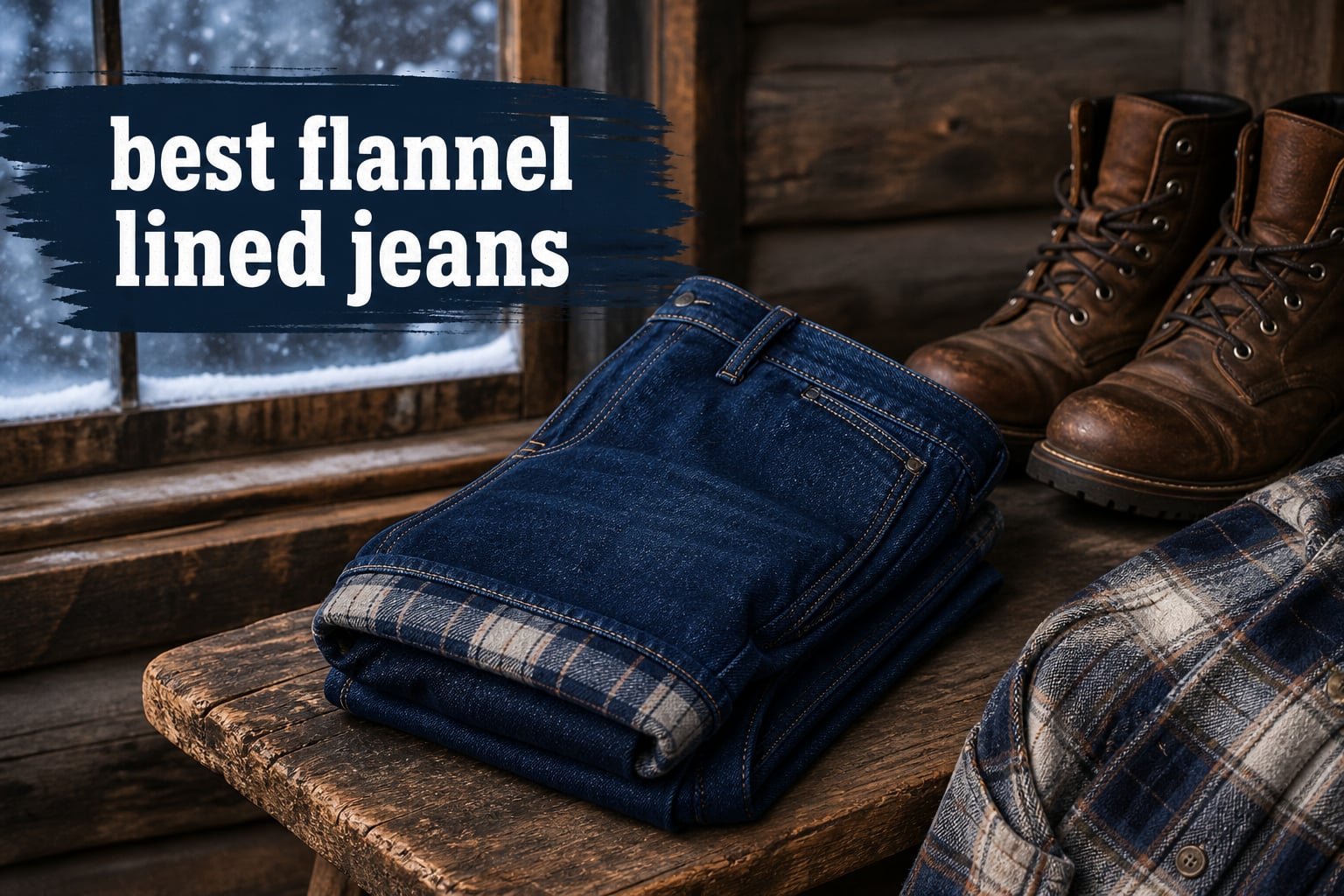 best flannel lined jeans