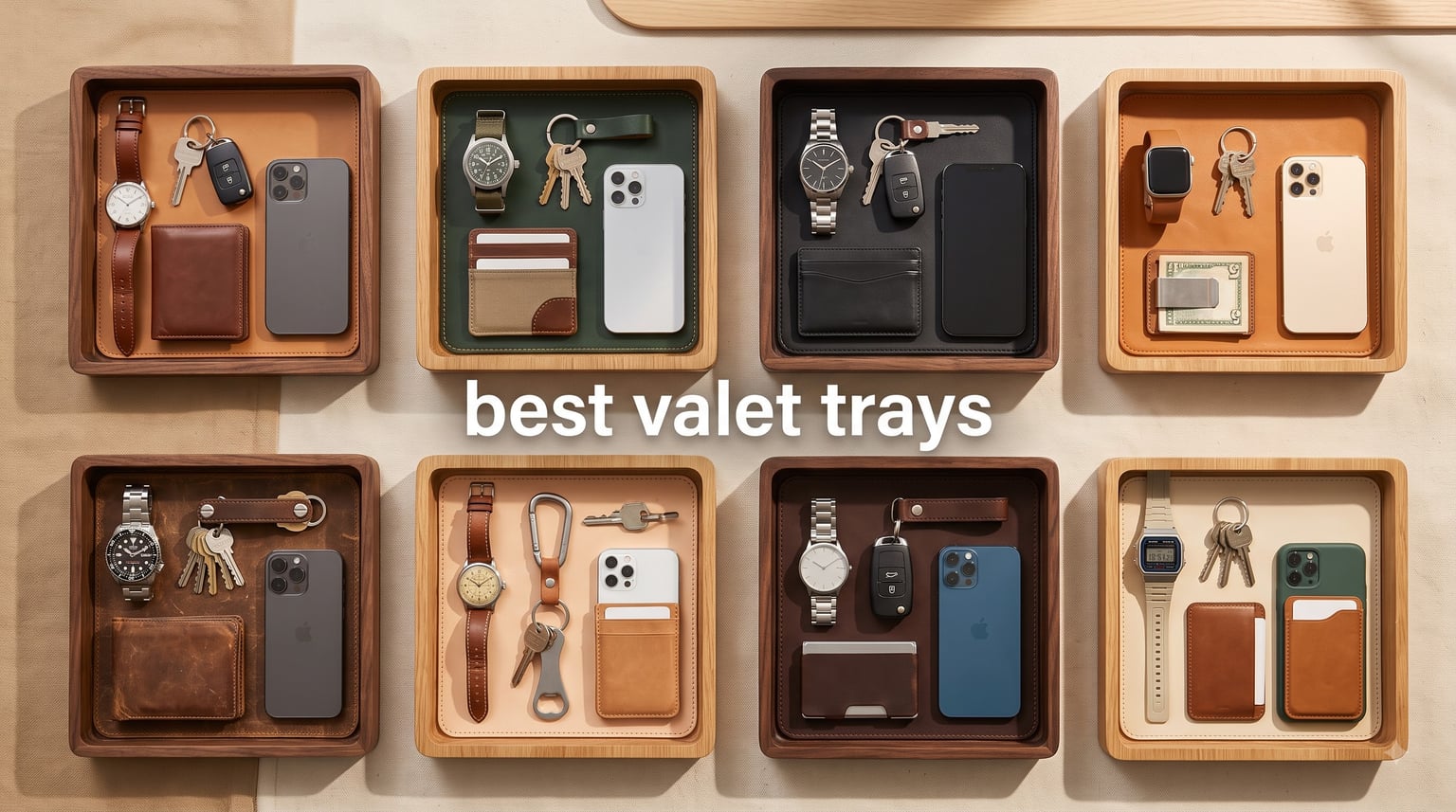 best valet trays