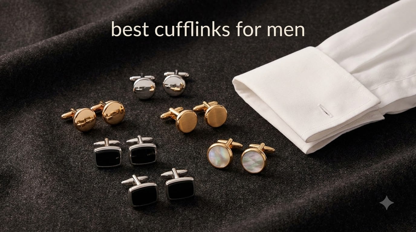best cufflinks for men