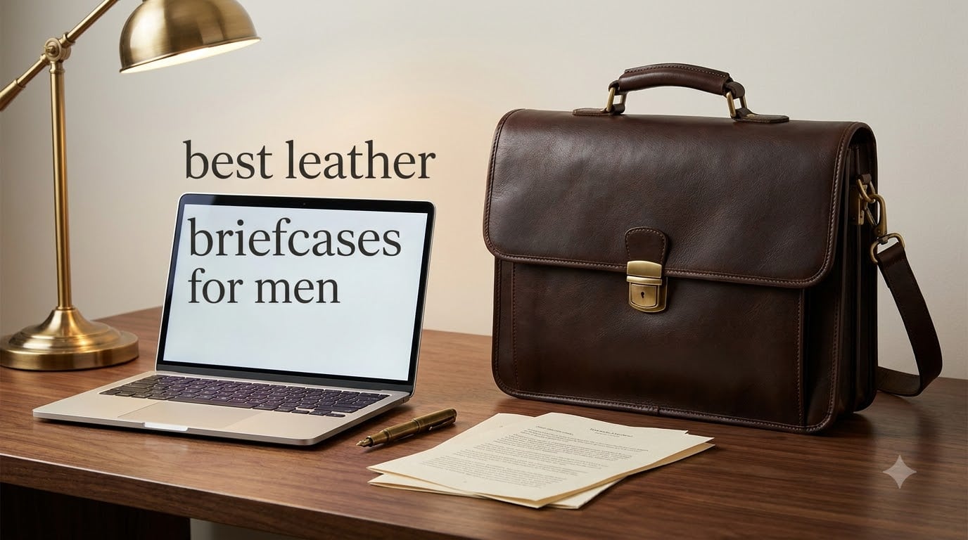 best leather briefcases for men