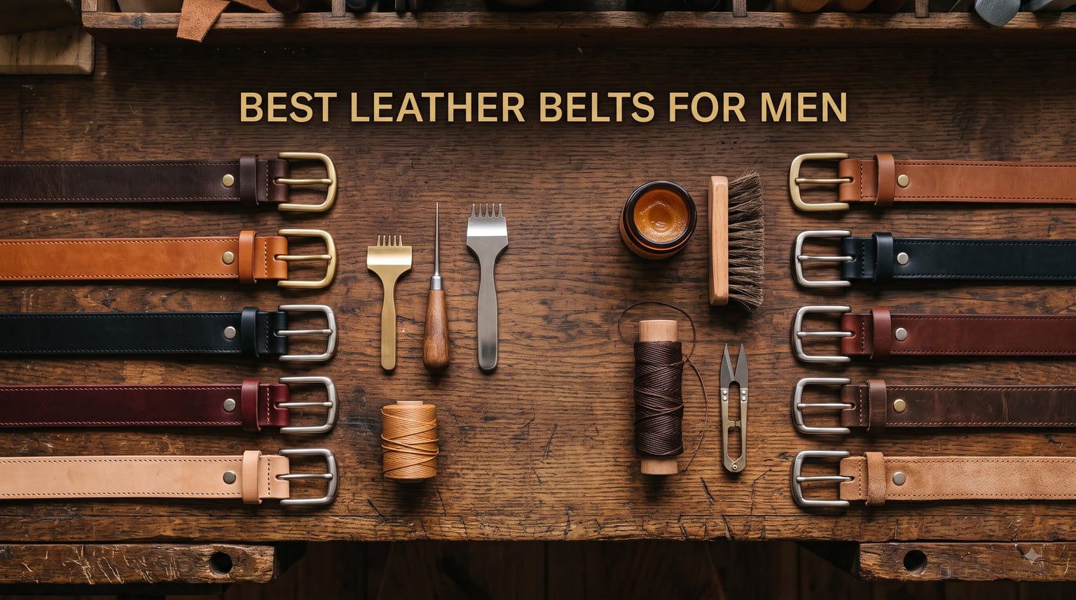 best leather belts for men