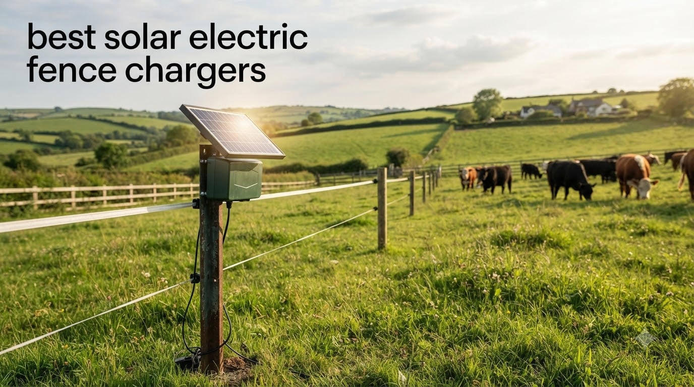 best solar electric fence chargers