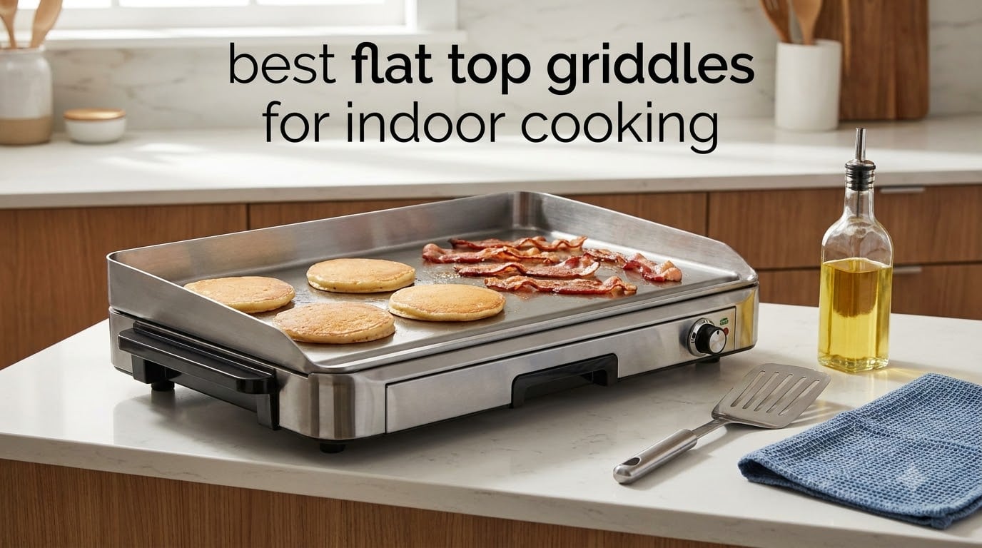 best flat top griddles for indoor cooking