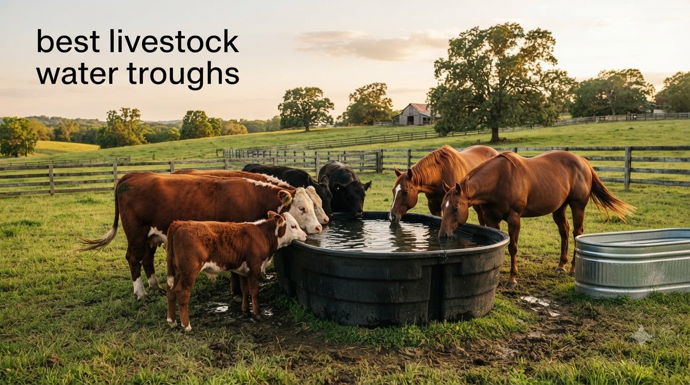 best livestock water troughs