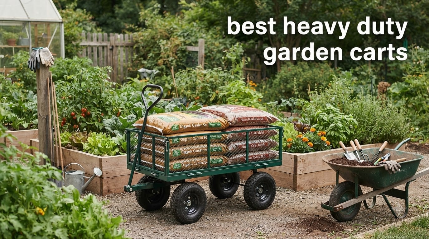 best heavy duty garden carts